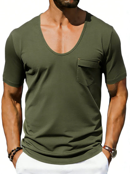 Men's Short Sleeve Pocket T-Shirt | The Nichole Collection