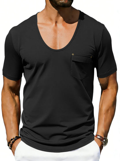 Men's Short Sleeve Pocket T-Shirt | The Nichole Collection