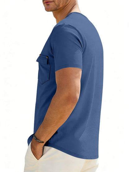 Men's Short Sleeve Pocket T-Shirt | The Nichole Collection