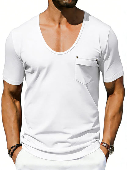 Men's Short Sleeve Pocket T-Shirt | The Nichole Collection