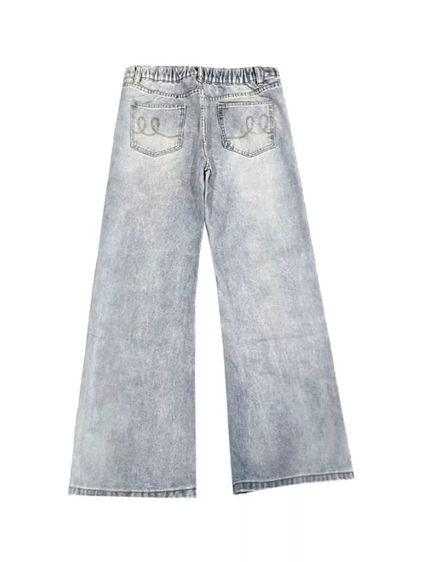 Men's Washed Flare Jeans | The Nichole Collection