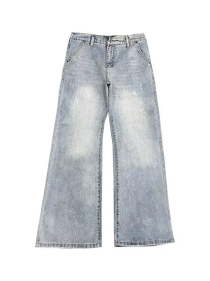Men's Washed Flare Jeans | The Nichole Collection