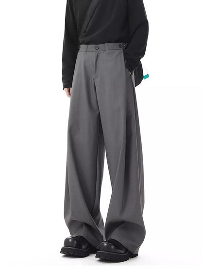 Men's Wide Leg Flowy Dress Pants | The Nichole Collection