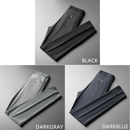 Men’s Lightweight Pant Style Full Length Nylon Spandex Type Men's Pants Jonathan M Collection