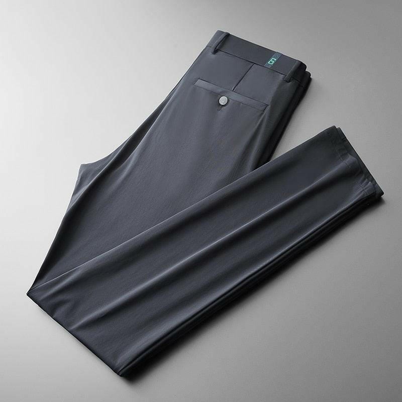 Men’s Lightweight Pant Style Full Length Nylon Spandex Type Men's Pants 29 / Dark Blue Jonathan M Collection