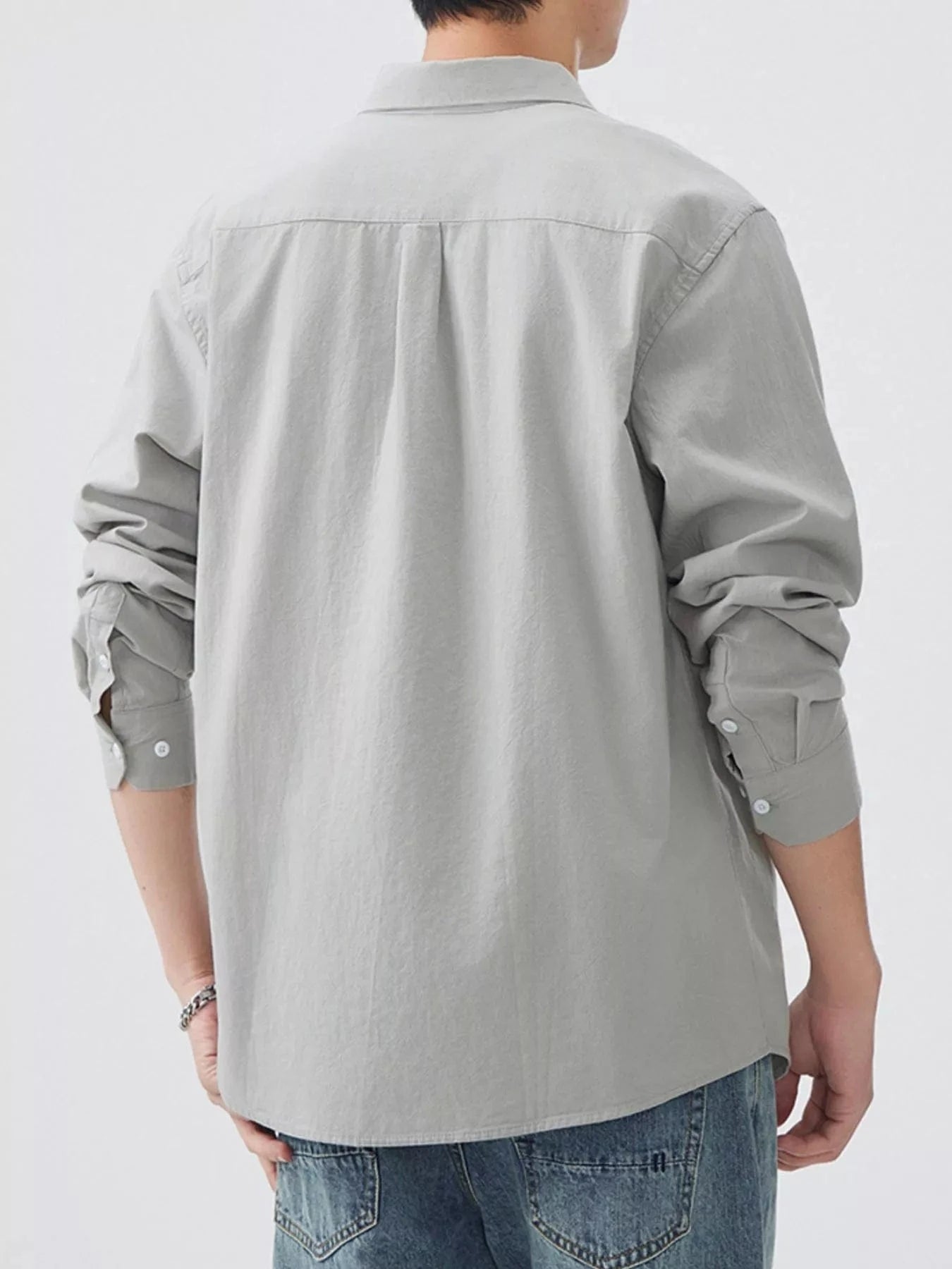 Men's Long Sleeve Button-Up Shirt Men's Shirts The Nichole Collection