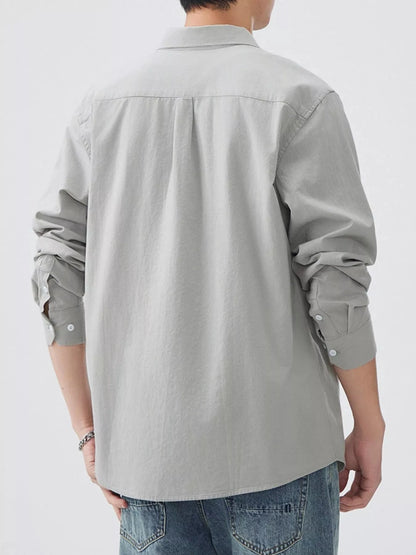 Men's Long Sleeve Button-Up Shirt Men's Shirts The Nichole Collection