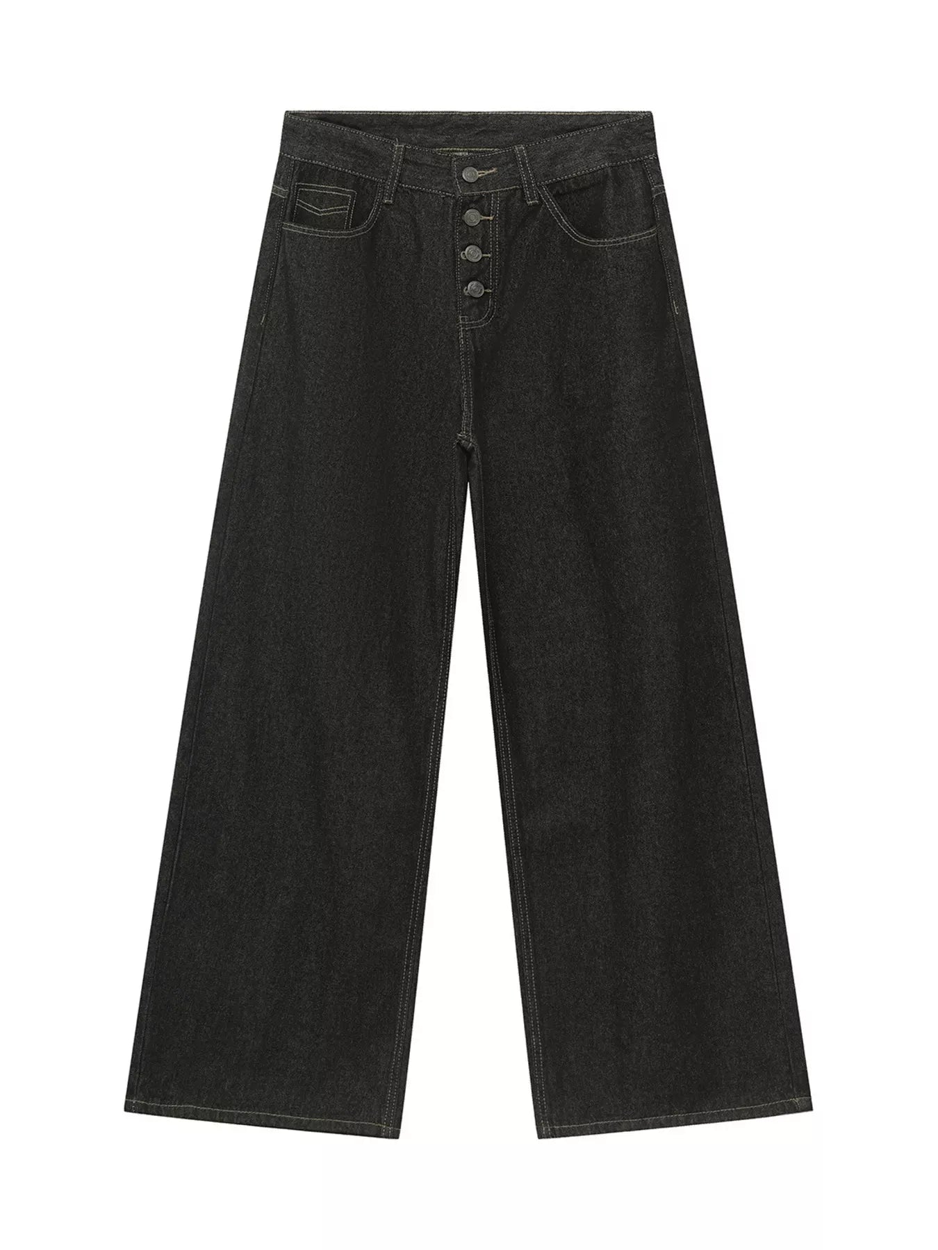 Men's Loose Fit Button-Fly Jeans | The Nichole Collection