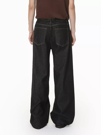 Men's Loose Fit Button-Fly Jeans | The Nichole Collection