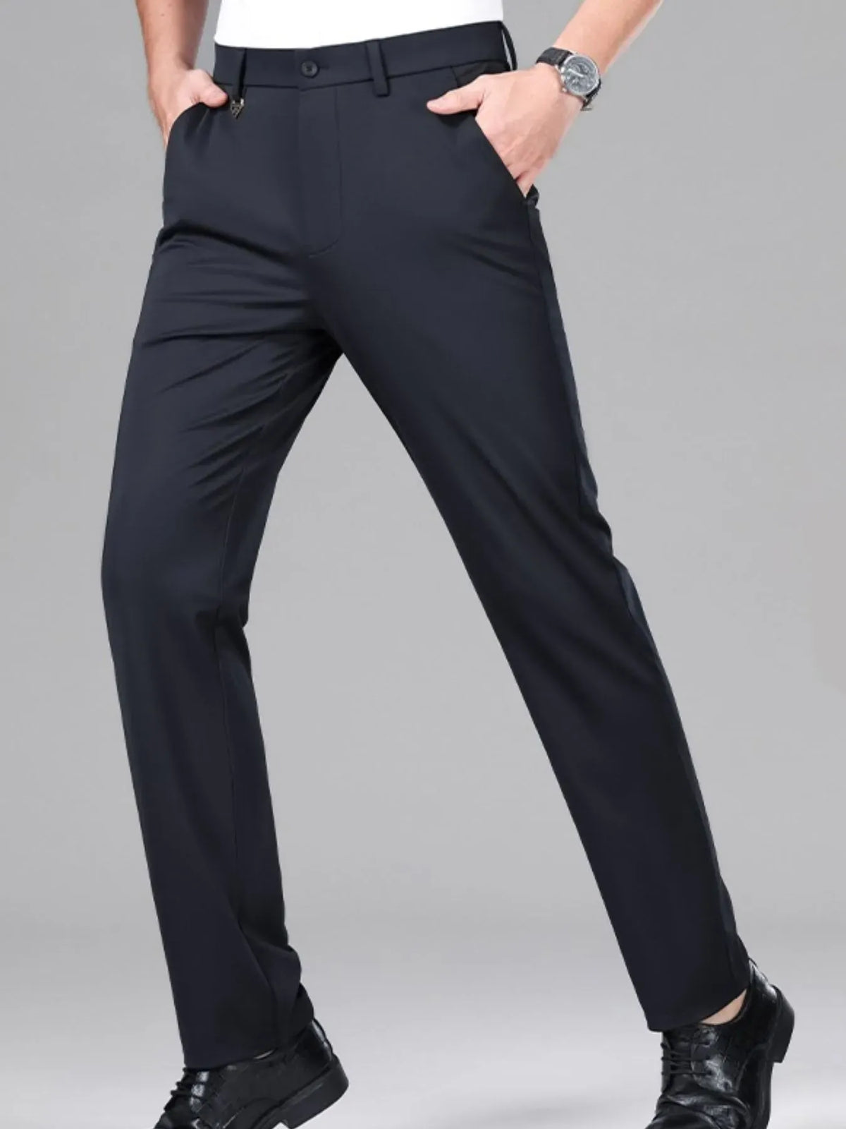 Men's Luxe Performance Trousers | The Nichole Collection