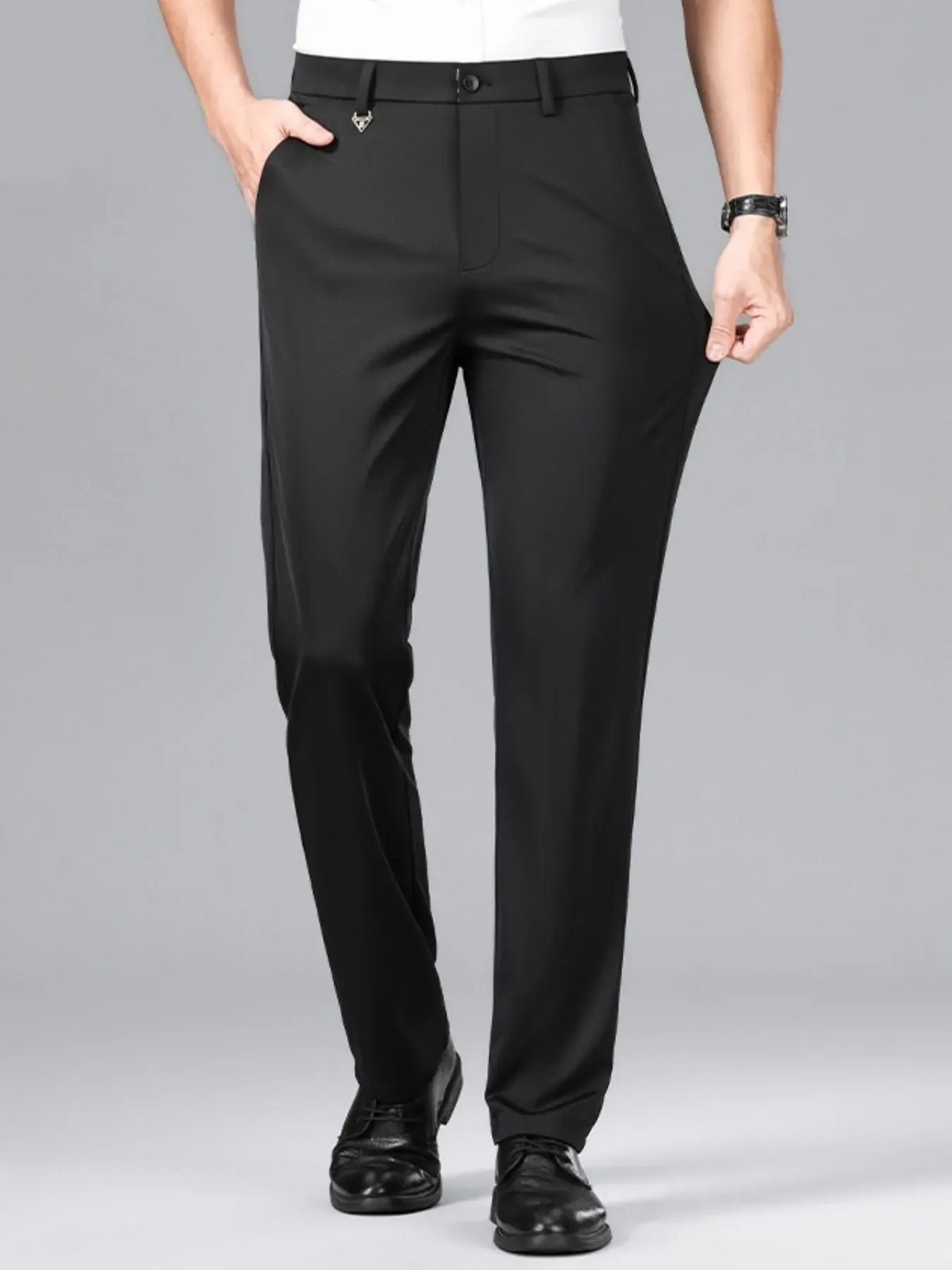 Men's Luxe Performance Trousers | The Nichole Collection