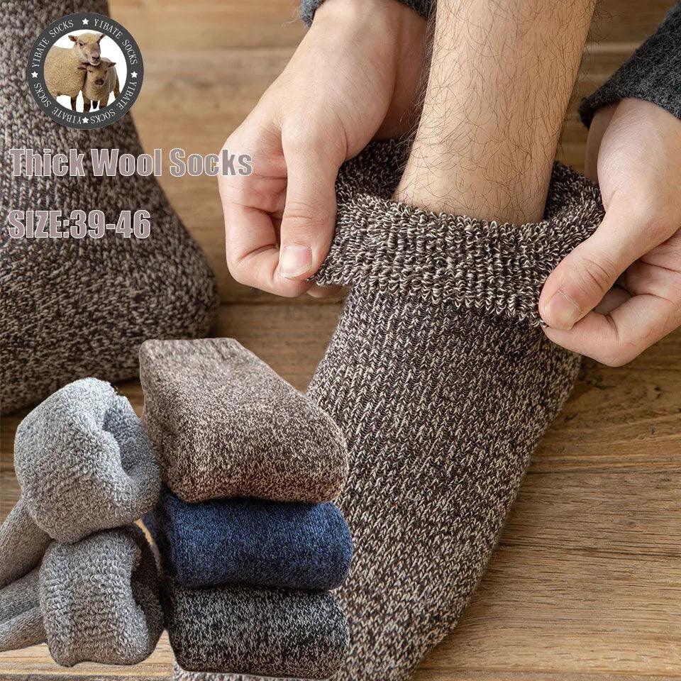Men’s Merino Wool Socks - 3 Pack Jonathan M Collection