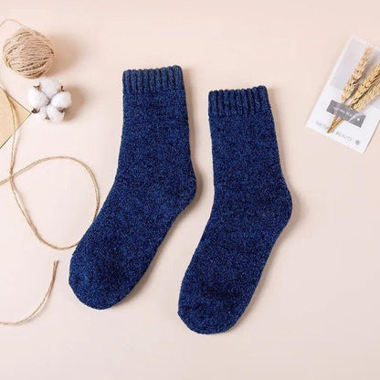 Men’s Merino Wool Socks - 3 Pack Blue / EUR SIZE 39-46 Jonathan M Collection