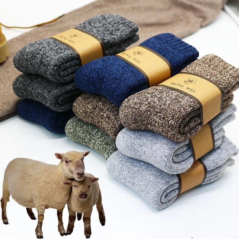 Men’s Merino Wool Socks - 3 Pack Jonathan M Collection
