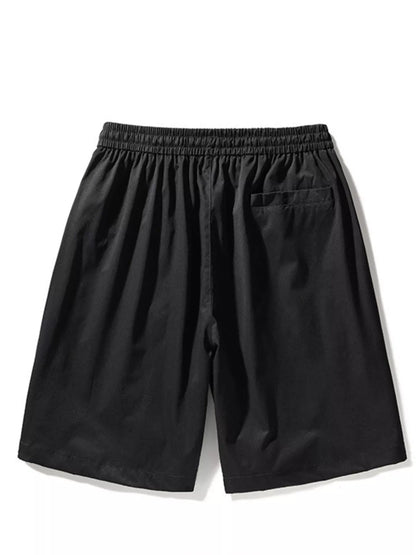 Men's Multi-Pocket Cargo Shorts with Drawstring The Nichole Collection