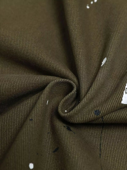 Men's Paint Splatter Cargo Pants | The Nichole Collection