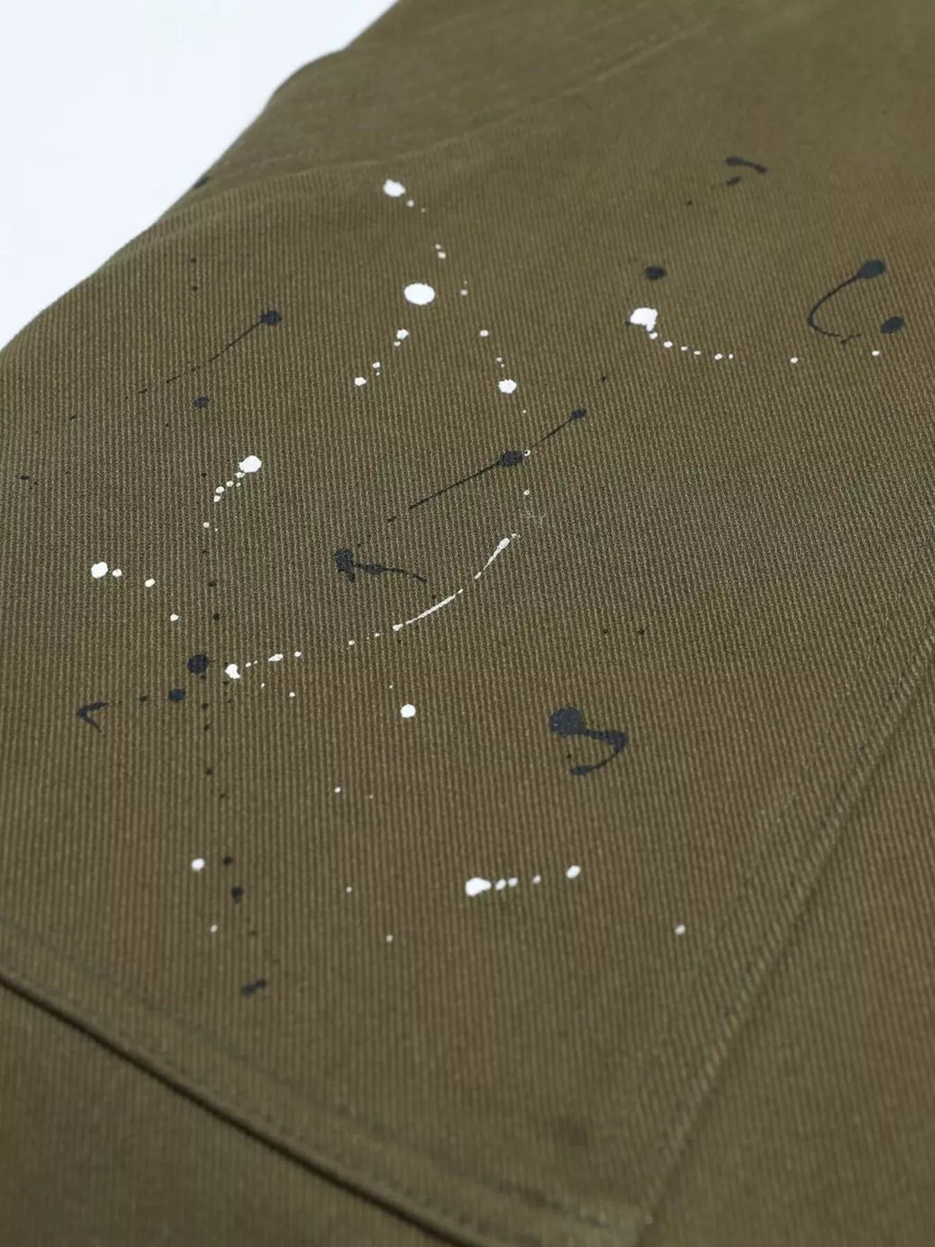 Men's Paint Splatter Cargo Pants | The Nichole Collection