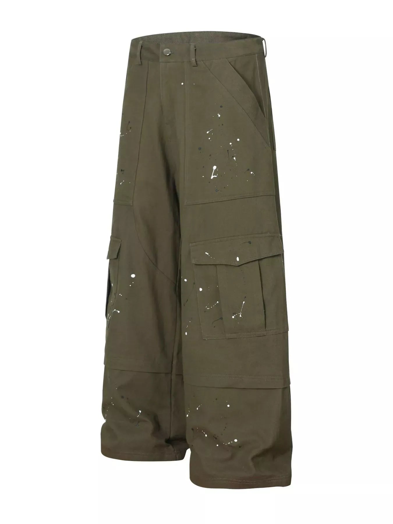 Men's Paint Splatter Cargo Pants | The Nichole Collection