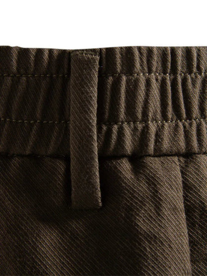 Men's Pleated Shorts with Pockets | The Nichole Collection