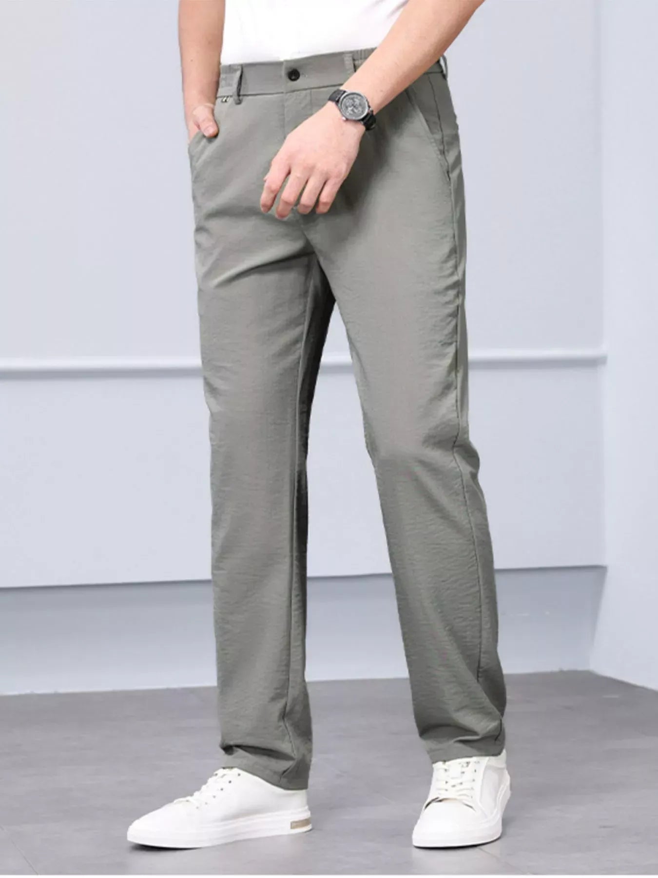 Men's Classic Fit Dress Pants | The Nichole Collection