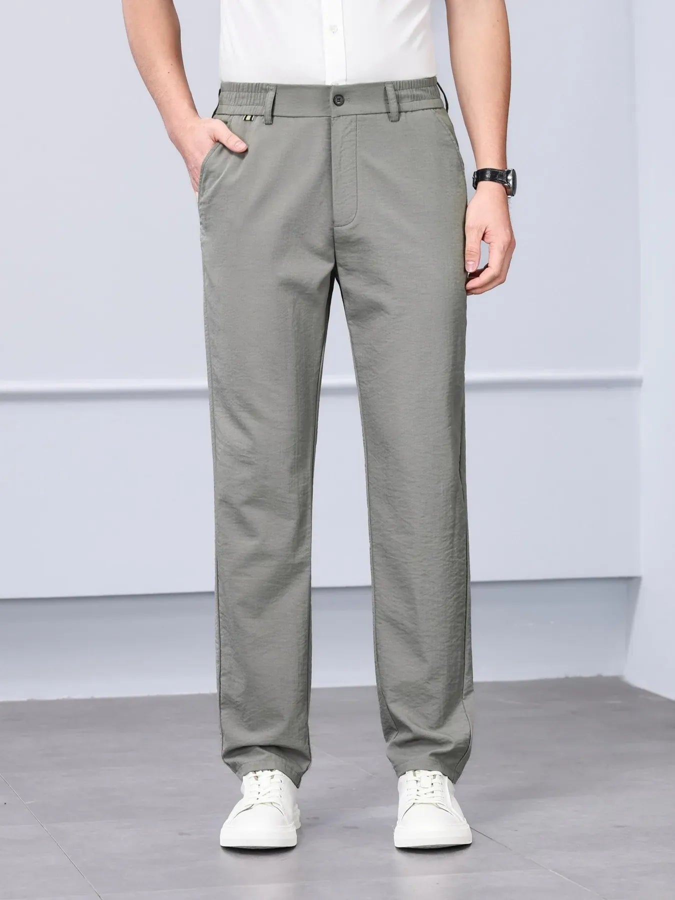 Men's Classic Fit Dress Pants | The Nichole Collection