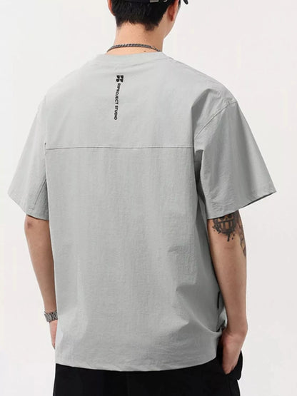 Men's Round Neck Short Sleeve T-Shirt Men's Shirts The Nichole Collection