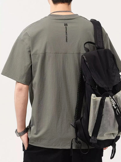 Men's Round Neck Short Sleeve T-Shirt Men's Shirts The Nichole Collection
