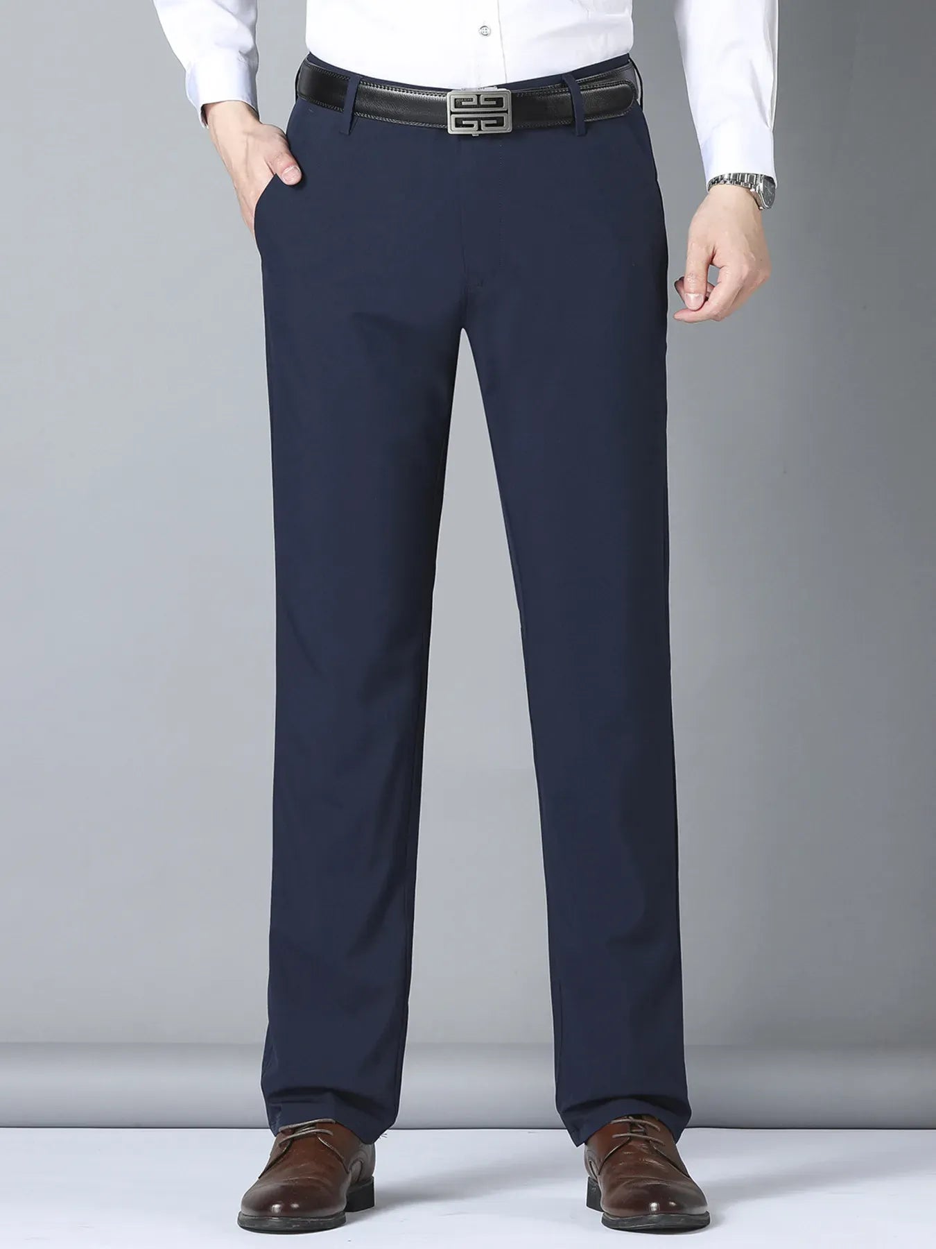 Men's Slim Fit Casual Pants | The Nichole Collection