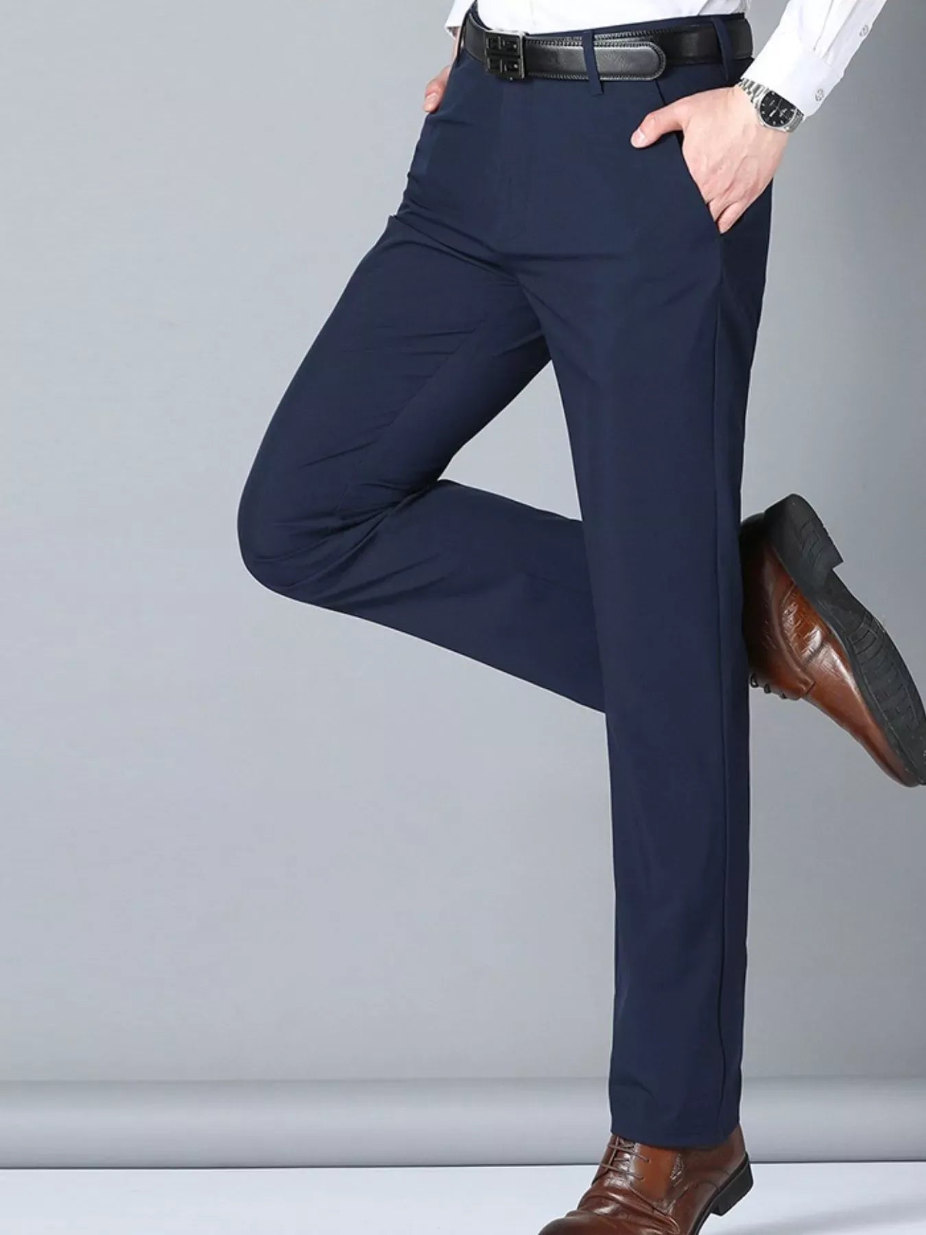 Men's Slim Fit Casual Pants | The Nichole Collection