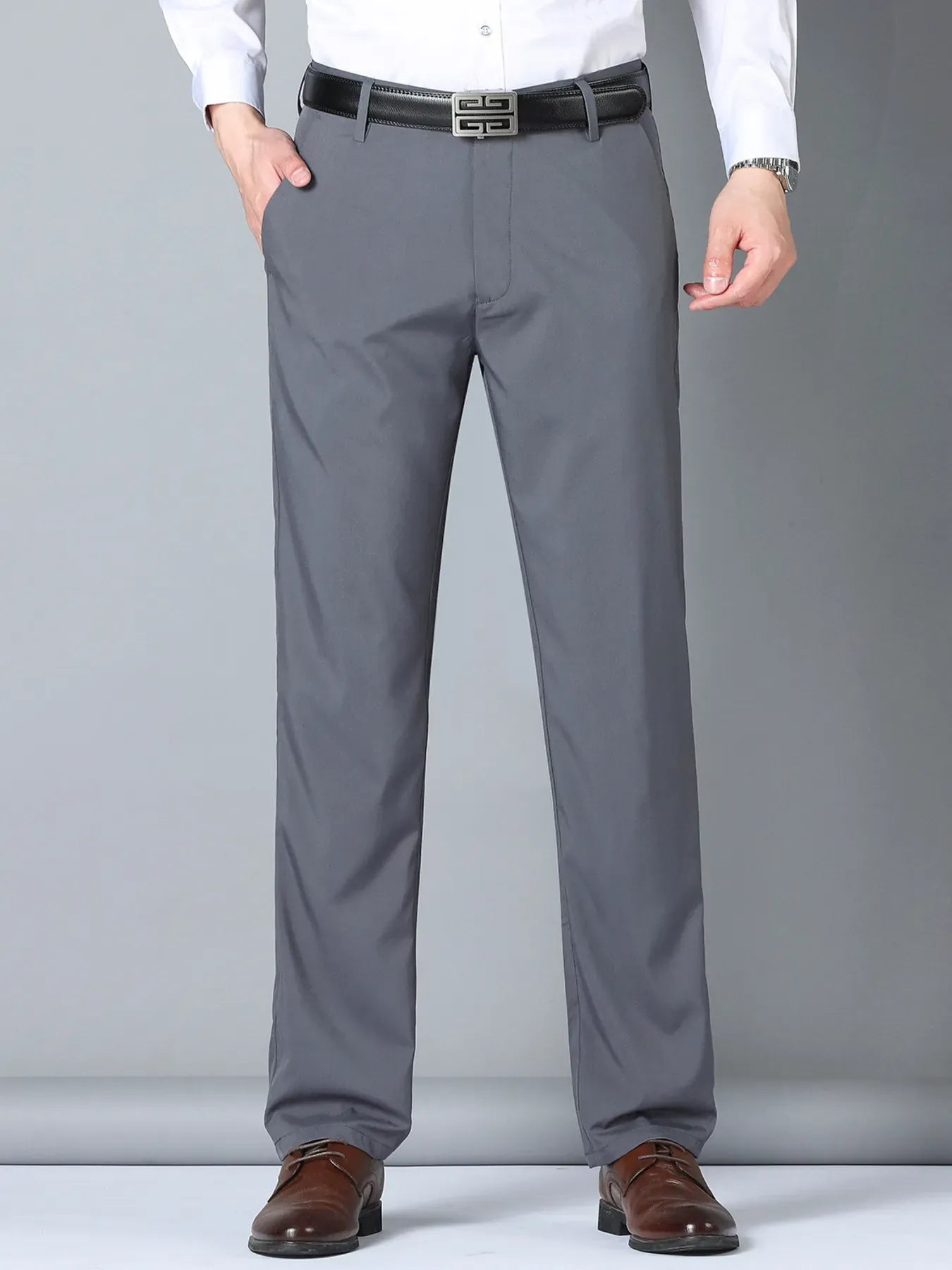 Men's Slim Fit Casual Pants | The Nichole Collection