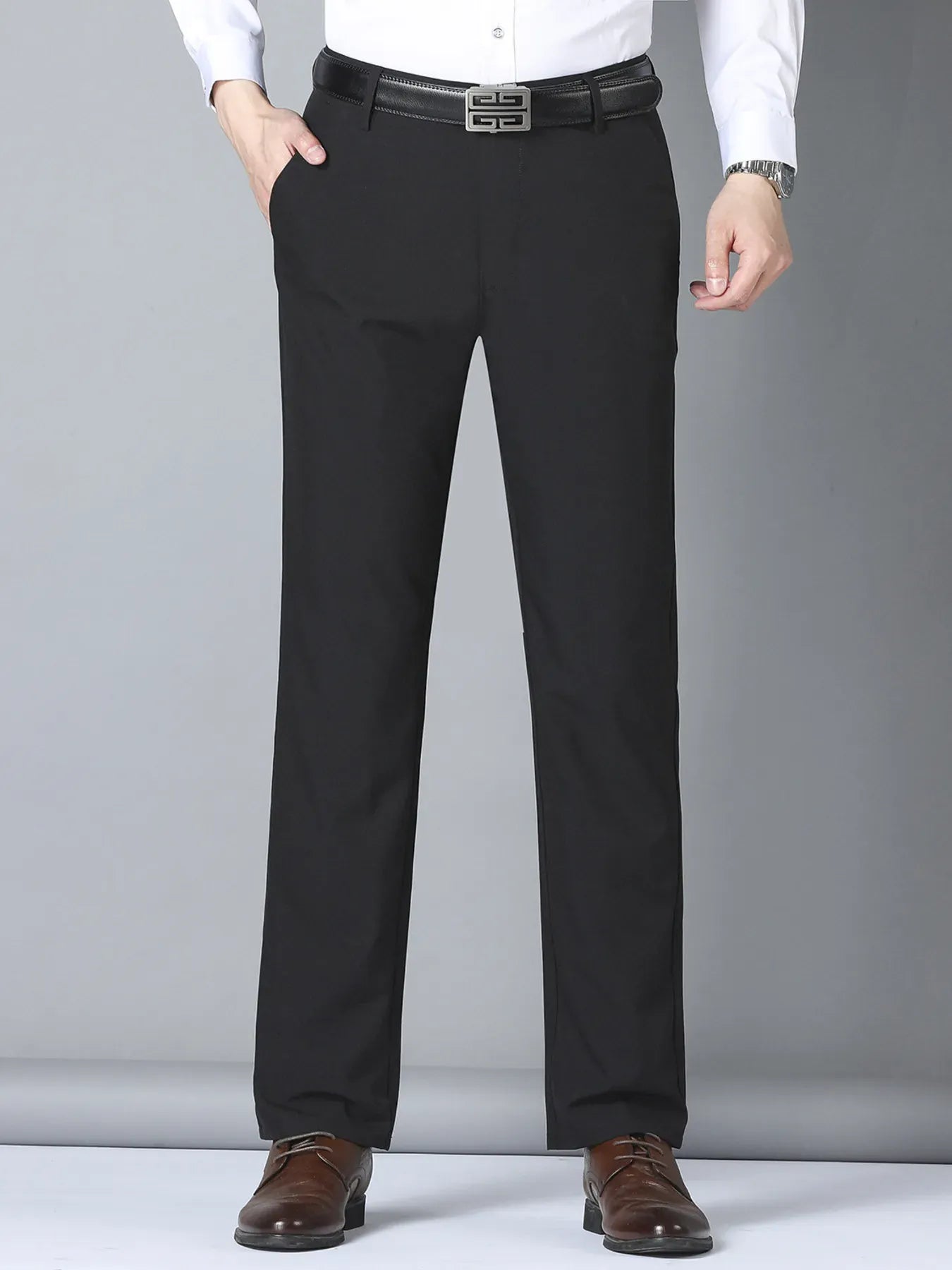 Men's Slim Fit Casual Pants | The Nichole Collection