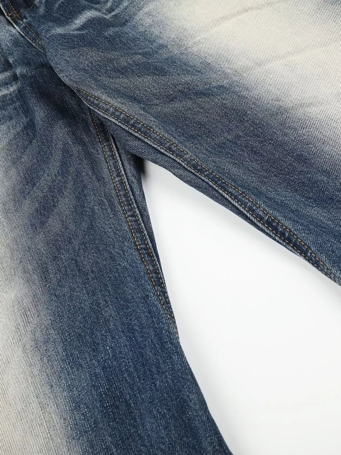 Men's Studded Washed Bootcut Jeans | The Nichole Collection
