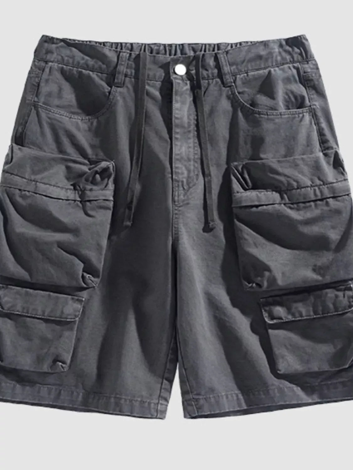 Men's Vintage Washed Multi-Pocket Cargo Shorts | The Nichole Collection