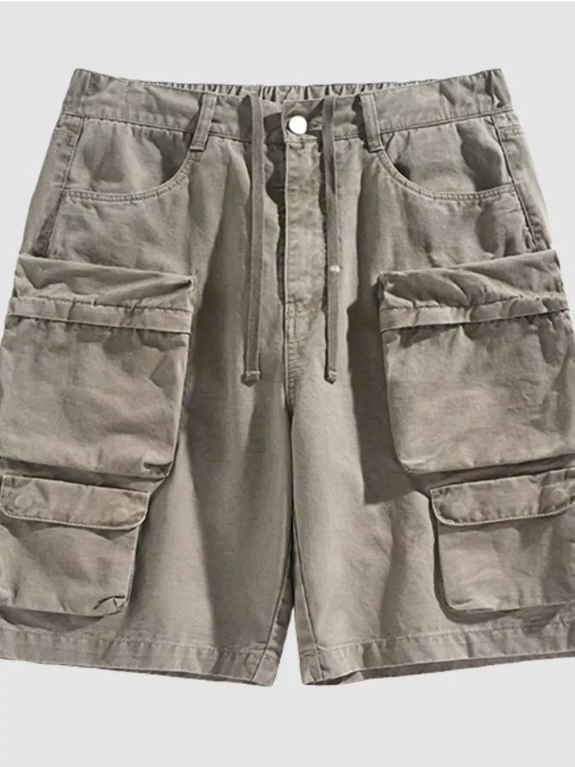 Men's Vintage Washed Multi-Pocket Cargo Shorts | The Nichole Collection