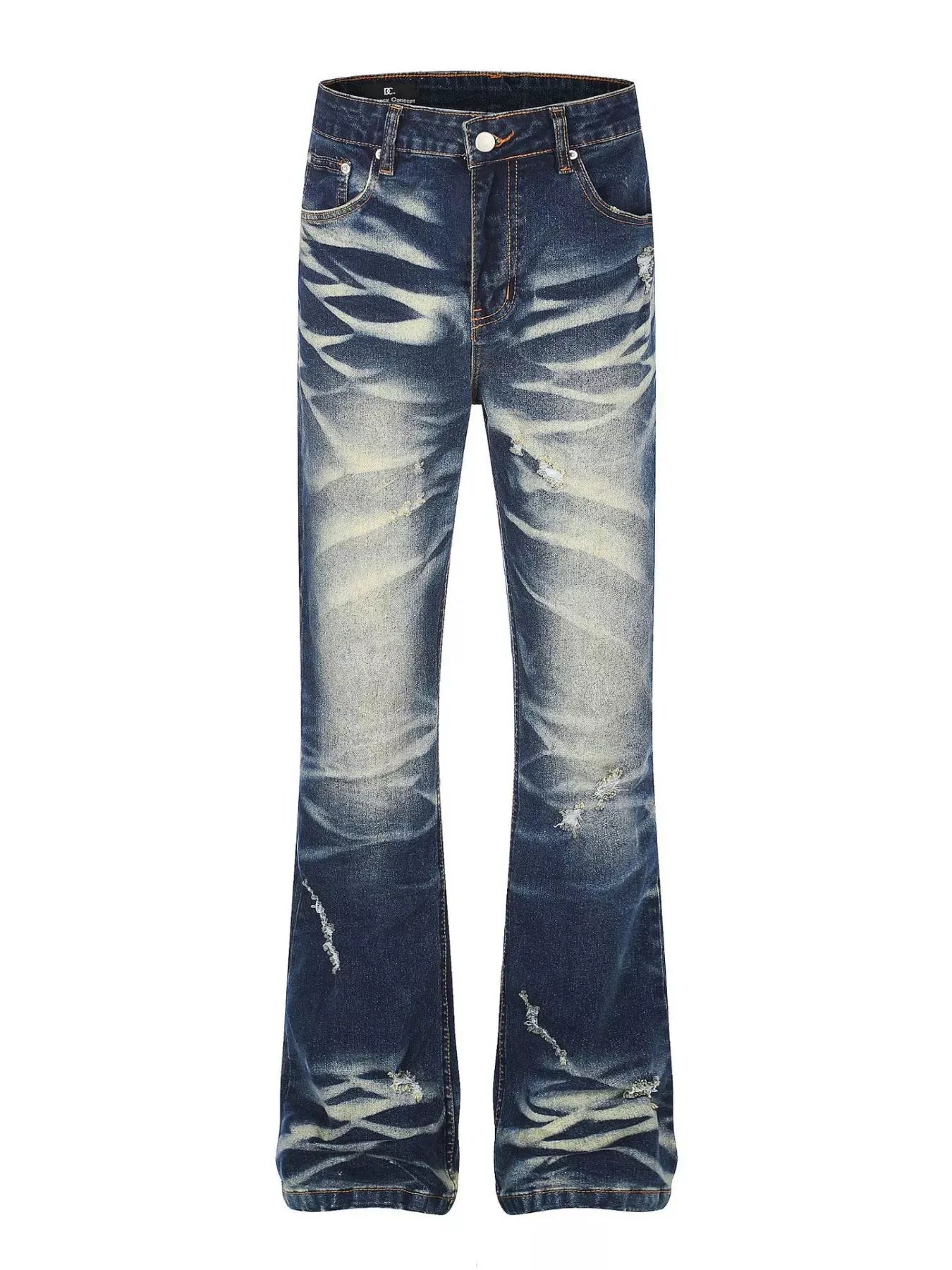 Men's Washed Flare Jeans | The Nichole Collection
