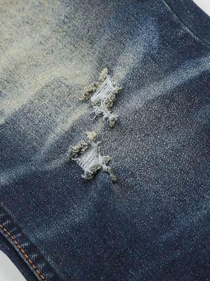Men's Washed Flare Jeans | The Nichole Collection