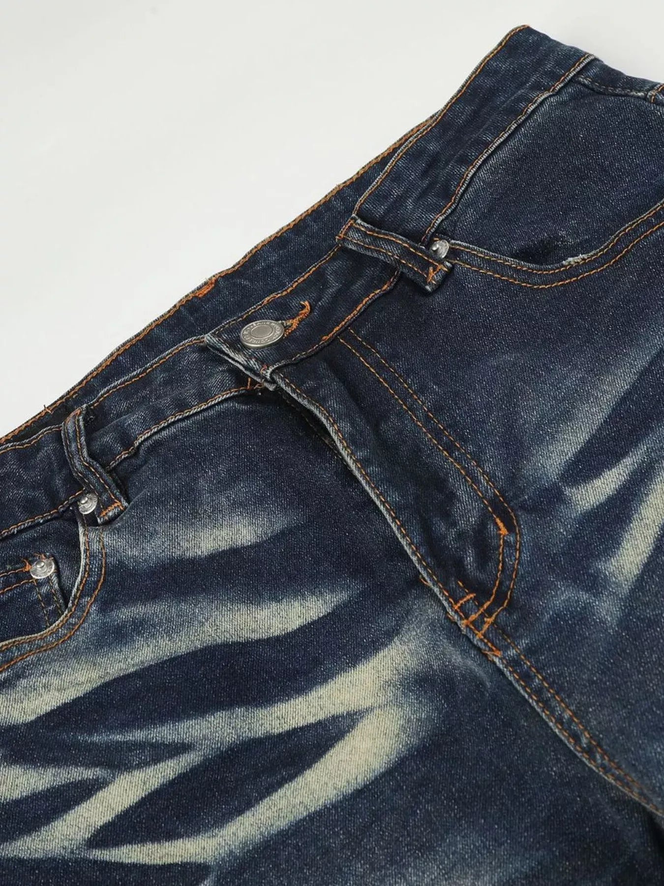 Men's Washed Flare Jeans | The Nichole Collection