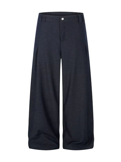 Men's Wide Leg Pleated Pants | The Nichole Collection