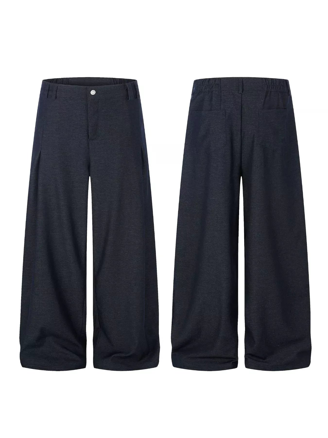 Men's Wide Leg Pleated Pants | The Nichole Collection