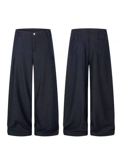 Men's Wide Leg Pleated Pants | The Nichole Collection