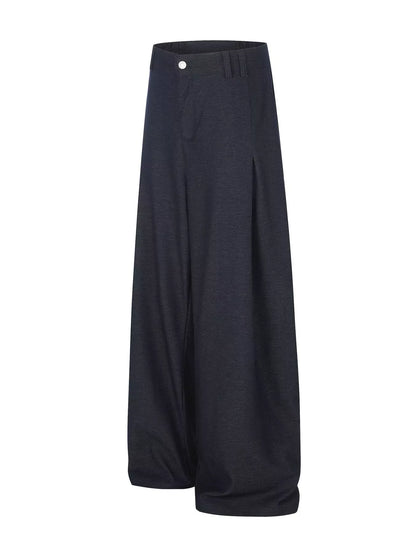 Men's Wide Leg Pleated Pants | The Nichole Collection