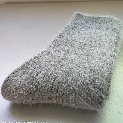 Merino Wool Winter Socks Gray / 36-42 The Nichole Collection