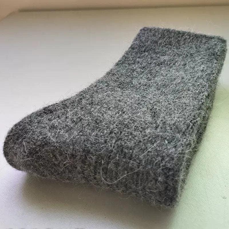 Merino Wool Winter Socks Dark Grey / 36-42 The Nichole Collection
