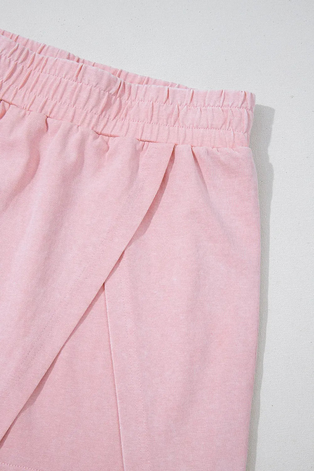 Mineral Wash Cotton Tank Top and Slit Skort Set The Nichole Collection