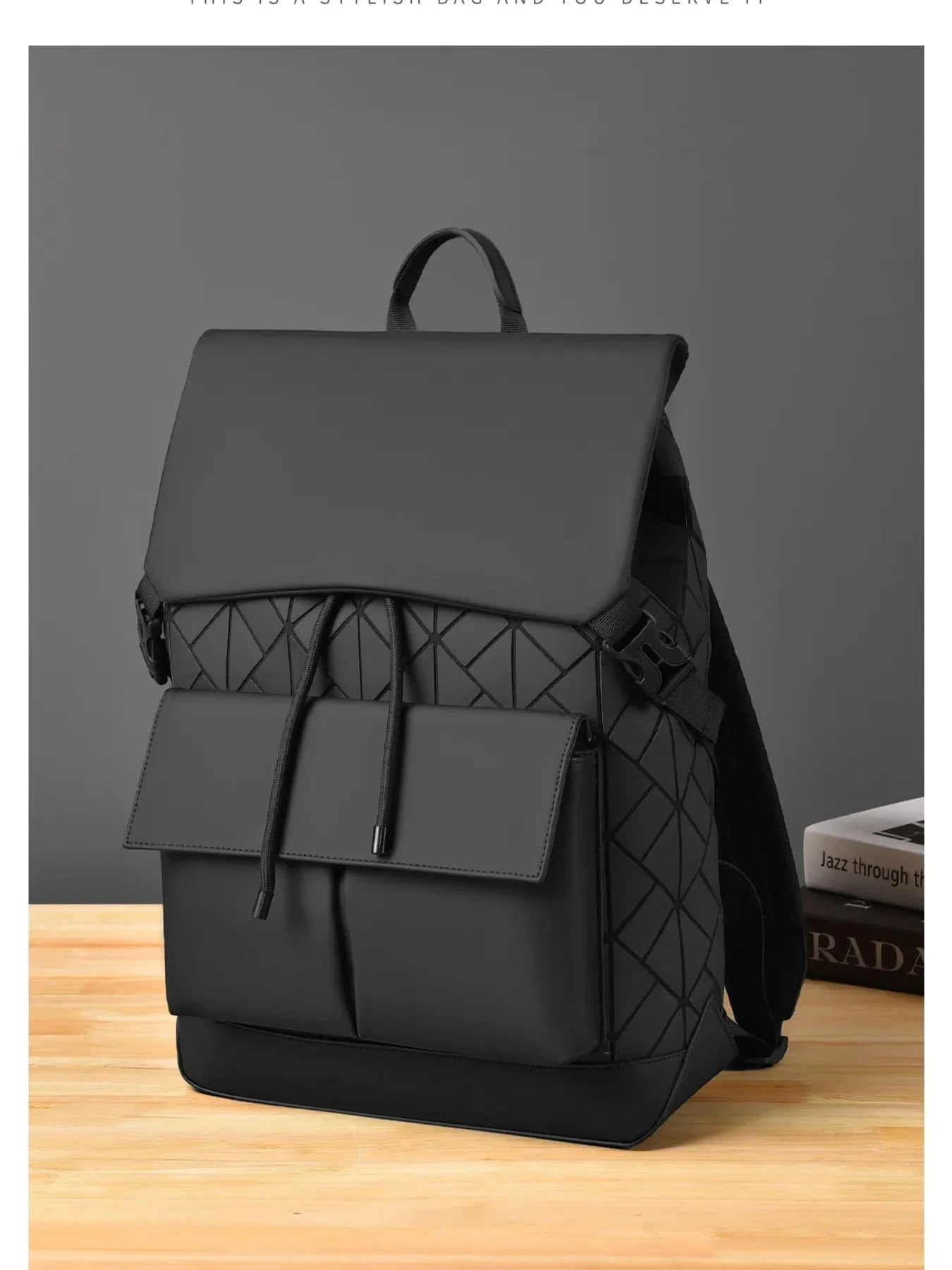 Modern Drawstring Backpack Bag Backpacks The Nichole Collection