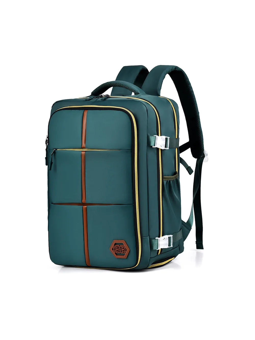 Oxford Cloth Multifunction Backpack Bag Dark Green / One Size The Nichole Collection - Official Site