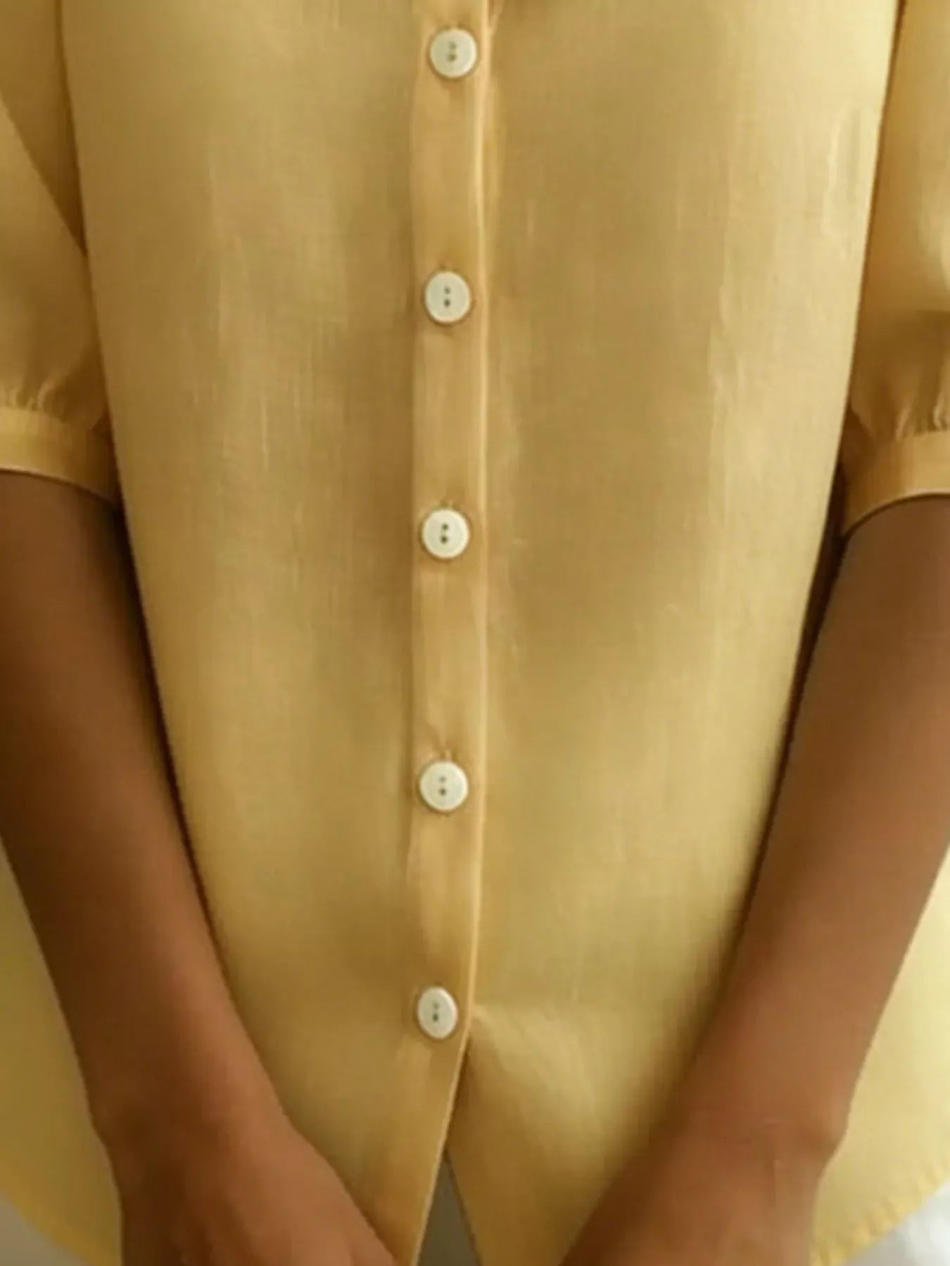Peter Pan Collar Puff Sleeve Shirt The Nichole Collection - Official Site