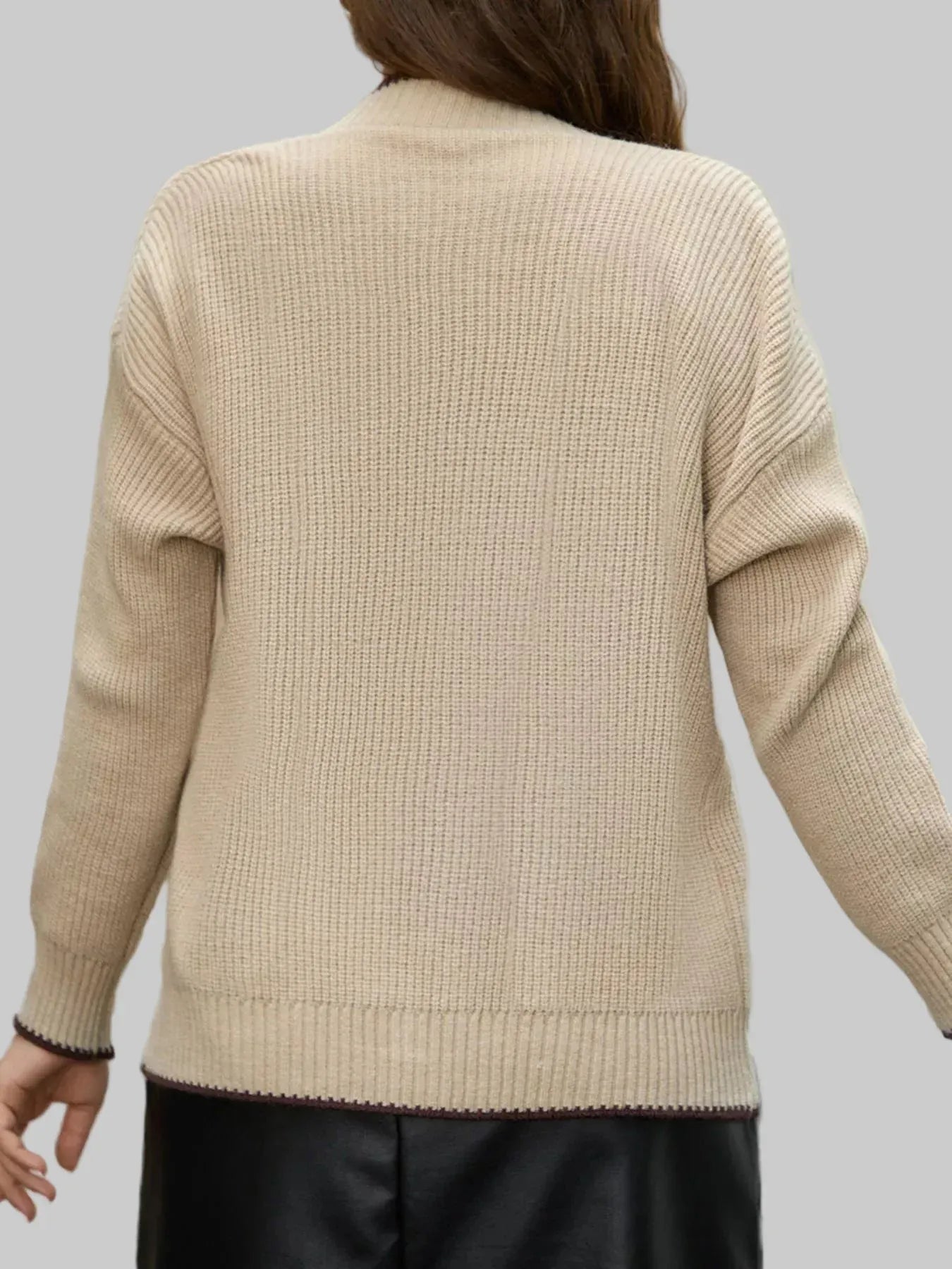 Pocketed Button Down Cardigan Cardigan The Nichole Collection