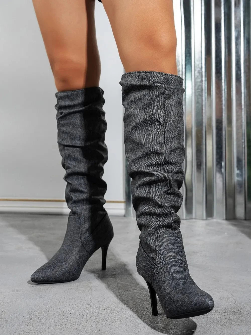 Pointed Toe Stiletto Boots The Nichole Collection