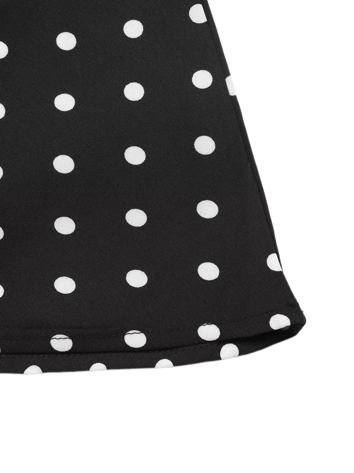 Polka Dot Peter Pan Collar Dress The Nichole Collection - Official Site